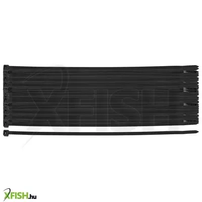 Neotools kábelkötegelő, gyorskötöző, extreme, UV álló, fekete, 4,8x200mm, 100db/cs