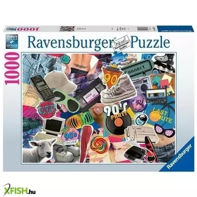 Ravensburger puzzle 1000 db - 90es évek