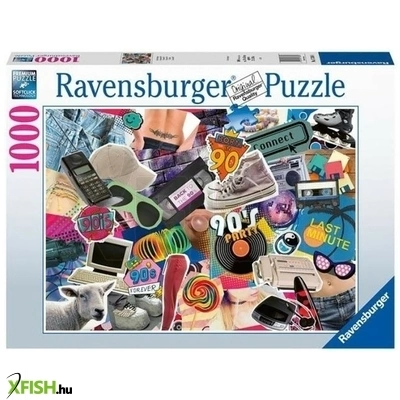 Ravensburger puzzle 1000 db - 90es évek