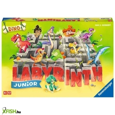 ravensburger dínó labirintus társasjáték