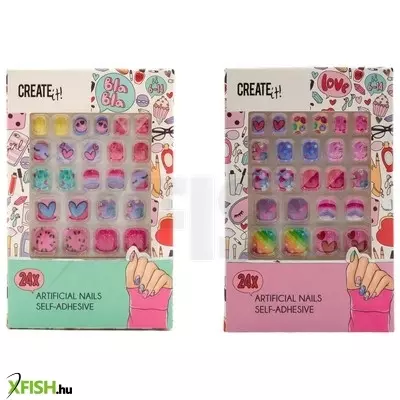 Slammer create it! öntapadós műköröm 24 db