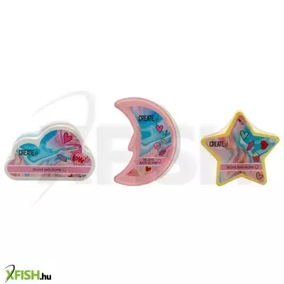 Slammer create it! színes fürdőbomba, 3 féle