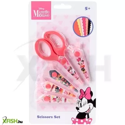 slammer biztonsági olló 5 db cserélhető vágóéllel, minnie egér