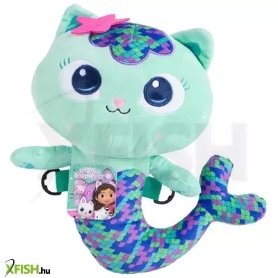 Slammer plüss hátizsák, gabi babaháza, szirénke