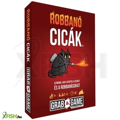Gémklub robbanó cicák - mini társasjáték