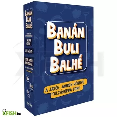 Gémklub banán, buli, balhé - party társasjáték