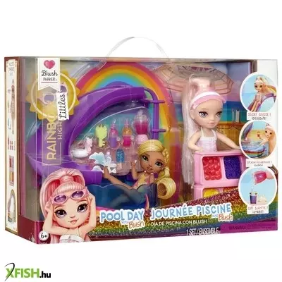 rainbow high kis játékszett medencés
