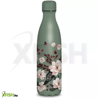 Ars una duplafalú fémkulacs 600ml- flowery pink