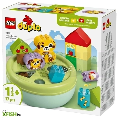 Lego duplo my first 10441 formaválogató kutyusház