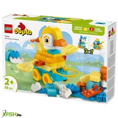 lego duplo town 10448 3 az 1-ben guruló állatok