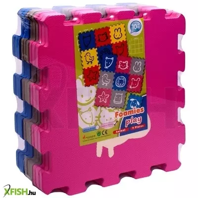 Sun ta állatfigurák habszivacs 9 darabos puzzle - 32 X 32 cm