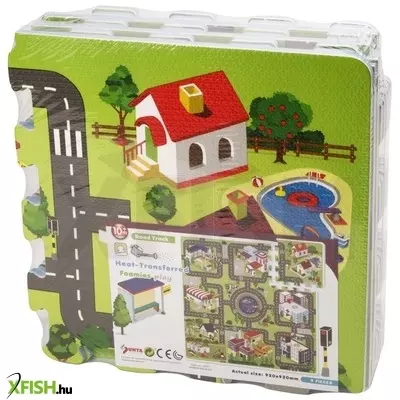 Sun ta nagyváros habszivacs 9 darabos puzzle - 30 X 30 cm