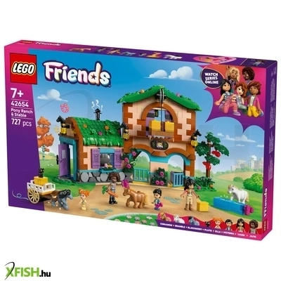 lego friends 42654 pónifarm és istálló