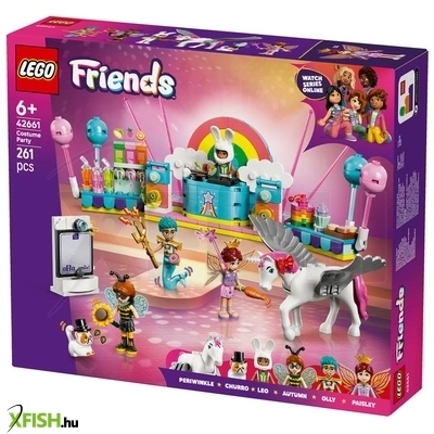 Lego friends 42661 jelmezes buli egyszarvúval és tündérrel