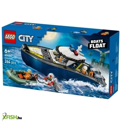 Lego city 60456 üldözés rendőrségi csónakkal