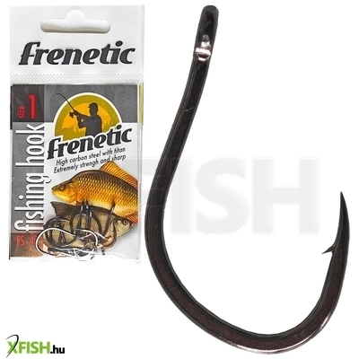 Frenetic Horog 477 | Méret: 14, Szín: Black Nikkel