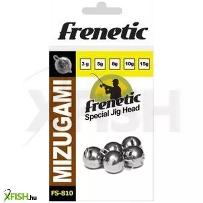 Frenetic Mizugami Jig Ezüst 5g 5db/csomag