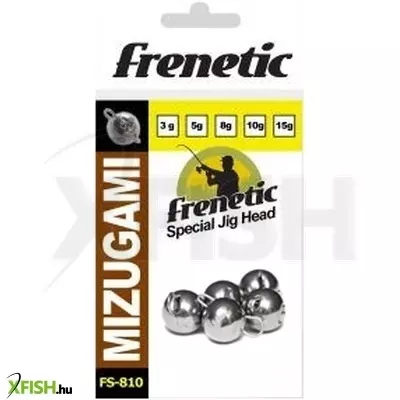 Frenetic Mizugami Jig Ezüst 10g 5db/csomag