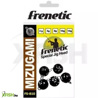 Frenetic Mizugami Jig Fekete 5g 5db/csomag