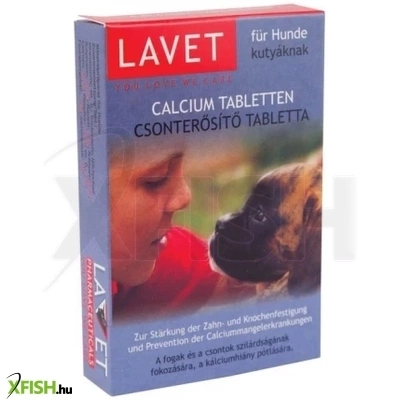 Lavet Calcium Tabletta Kutya
