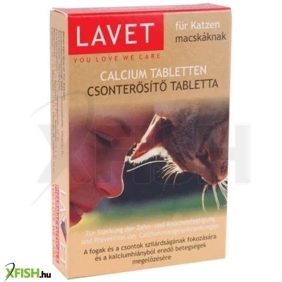 Lavet Calcium Tabletta Macska