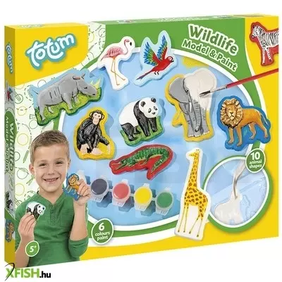 totum vadállatok gipszkiöntő