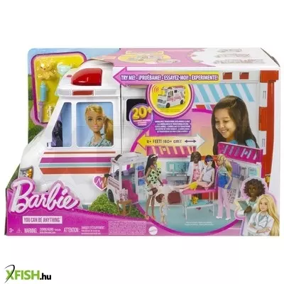 Mattel barbie mentőautó 2023