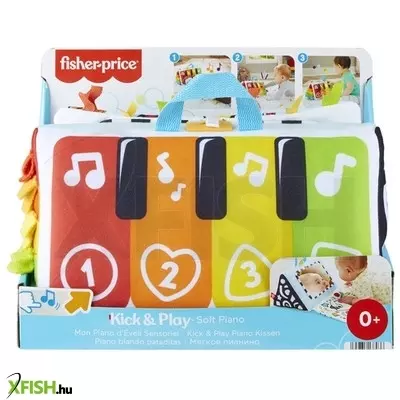Fisher-price rugdalozó talpak zongora