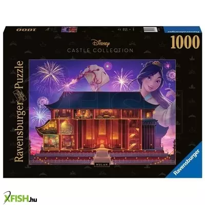 Ravensburger puzzle 1000 db - disney kastély mulan