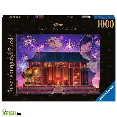 Ravensburger puzzle 1000 db - disney kastély mulan