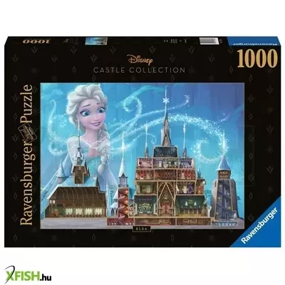 Ravensburger puzzle 1000 db - disney kastély elza