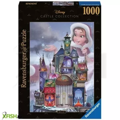 Ravensburger puzzle 1000 db - disney kastély belle