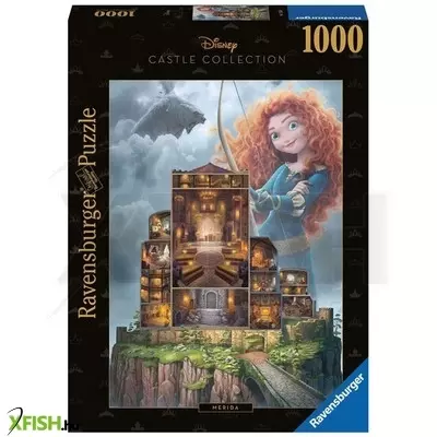 Ravensburger puzzle 1000 db - disney kastély merida