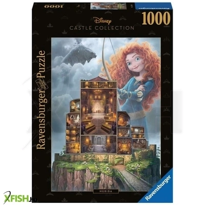 Ravensburger puzzle 1000 db - disney kastély merida