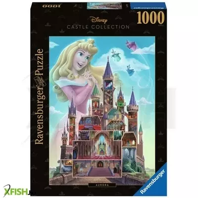 Ravensburger puzzle 1000 db - disney kastély csipkerózsika