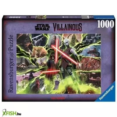 Ravensburger puzzle 1000 db - sw gonoszok asajj