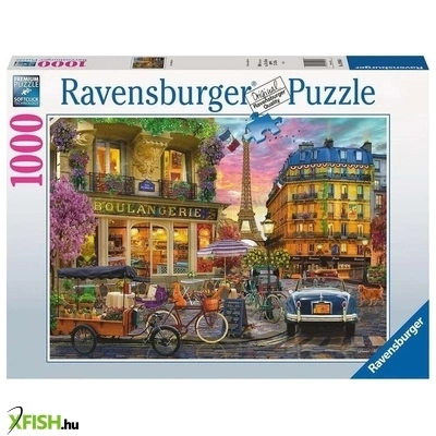 Ravensburger puzzle 1000 db - párizs reggel