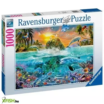 Ravensburger puzzle 1000 db - vízalatti sziget