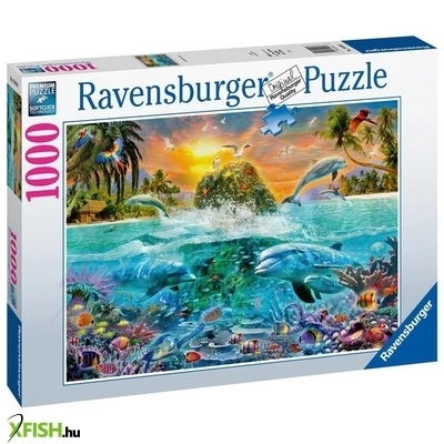 Ravensburger puzzle 1000 db - vízalatti sziget