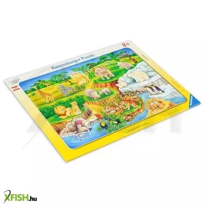 Ravensburger puzzle 14 db -látogatás az állatkertben
