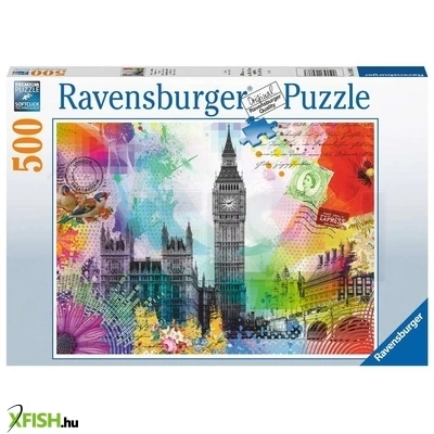 ravensburger puzzle 500 db - üdvözlet londonból