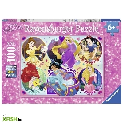 Ravensburger puzzle 100 db - disney hercegnők 2