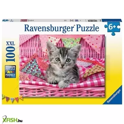 Ravensburger puzzle 100 db - aranyos cicák