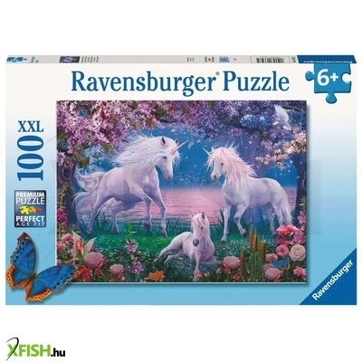 ravensburger puzzle 100 db - csodás egyszarvúak