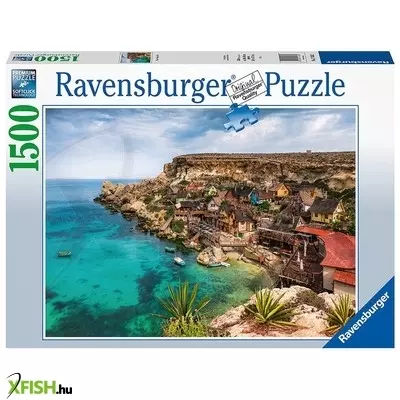 Ravensburger puzzle 1500 db - popeye falu, málta