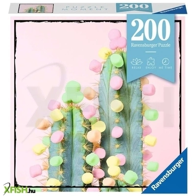 Ravensburger puzzle pillanatok 200 db - kaktusz