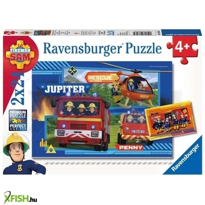 Ravensburger puzzle 2x24 db - tűzoltó sam