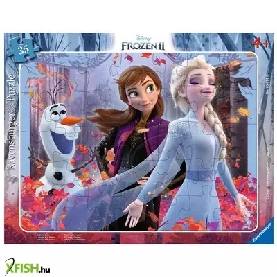 Ravensburger puzzle 35 db - jégvarázs varázslatos erdő