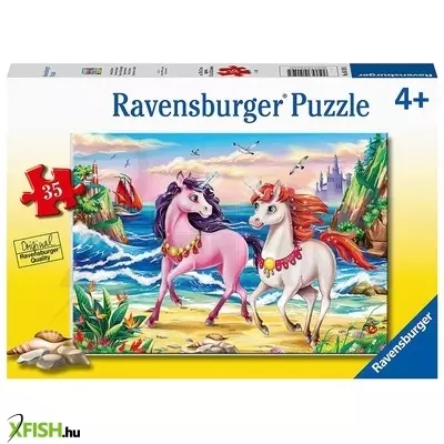 Ravensburger puzzle 35 db - tengerparti unikornis