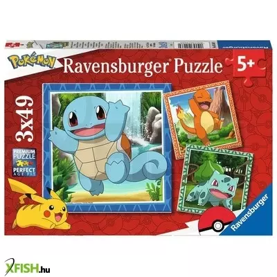 Ravensburger puzzle 3x49 db - dínó bébik